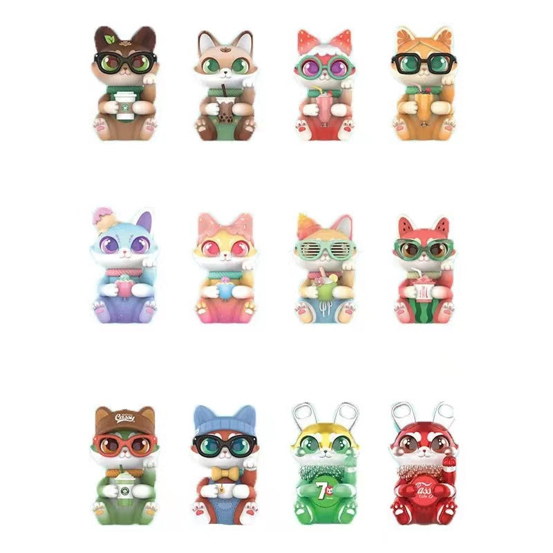 A set of kitty mystery boxes