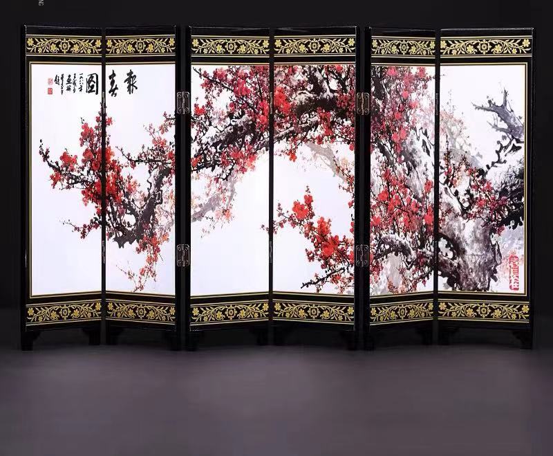 Ancient Chinese screen